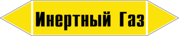 Маркировка трубопровода "инертный газ" (пленка, 252х52 мм) - Маркировка трубопроводов - Маркировки трубопроводов "ГАЗ" - ohrana.inoy.org