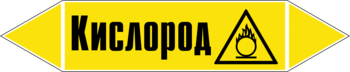 Маркировка трубопровода "кислород" (пленка, 507х105 мм) - Маркировка трубопроводов - Маркировки трубопроводов "ГАЗ" - ohrana.inoy.org