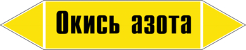 Маркировка трубопровода "окись азота" (пленка, 507х105 мм) - Маркировка трубопроводов - Маркировки трубопроводов "ГАЗ" - ohrana.inoy.org